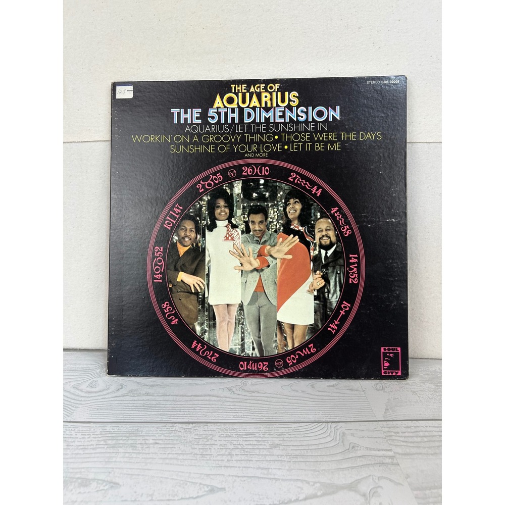 The Age‎ of Aquarius The 5th Dimension Vinyl Record LP Album 1969